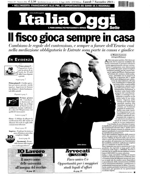 Italia oggi : quotidiano di economia finanza e politica